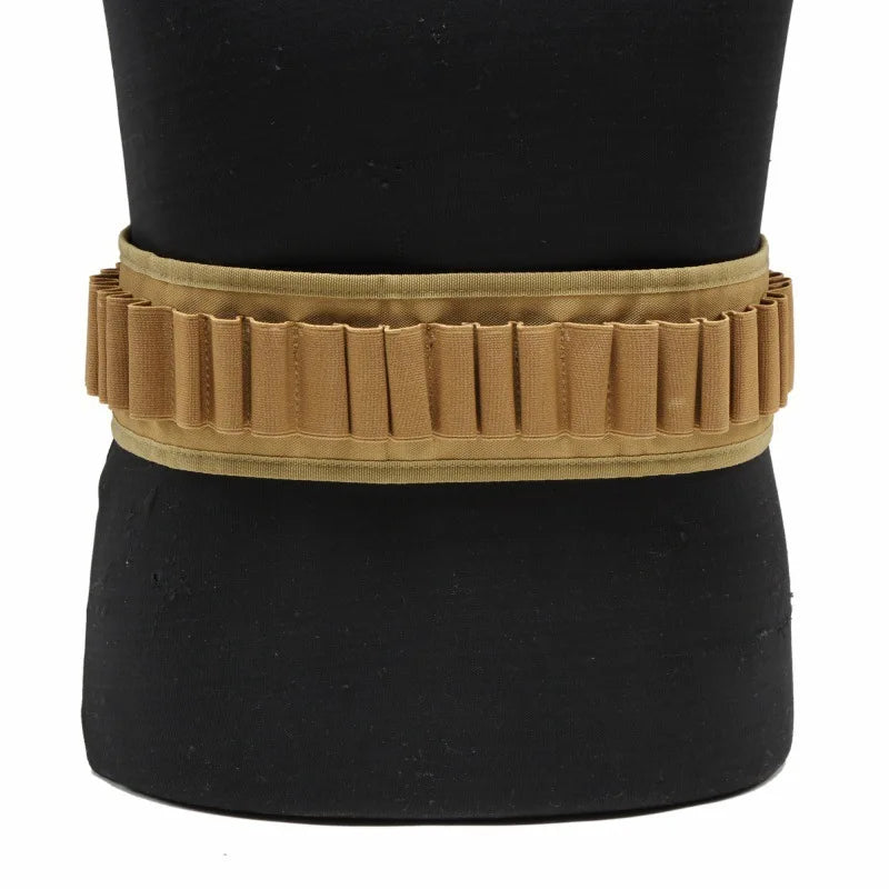 30 Round Shell Holder Belt Training Hunting Accessories Outdoor Sports 12 Gauge 12GA Ammo Bandolier Cartridge Waist Belts
