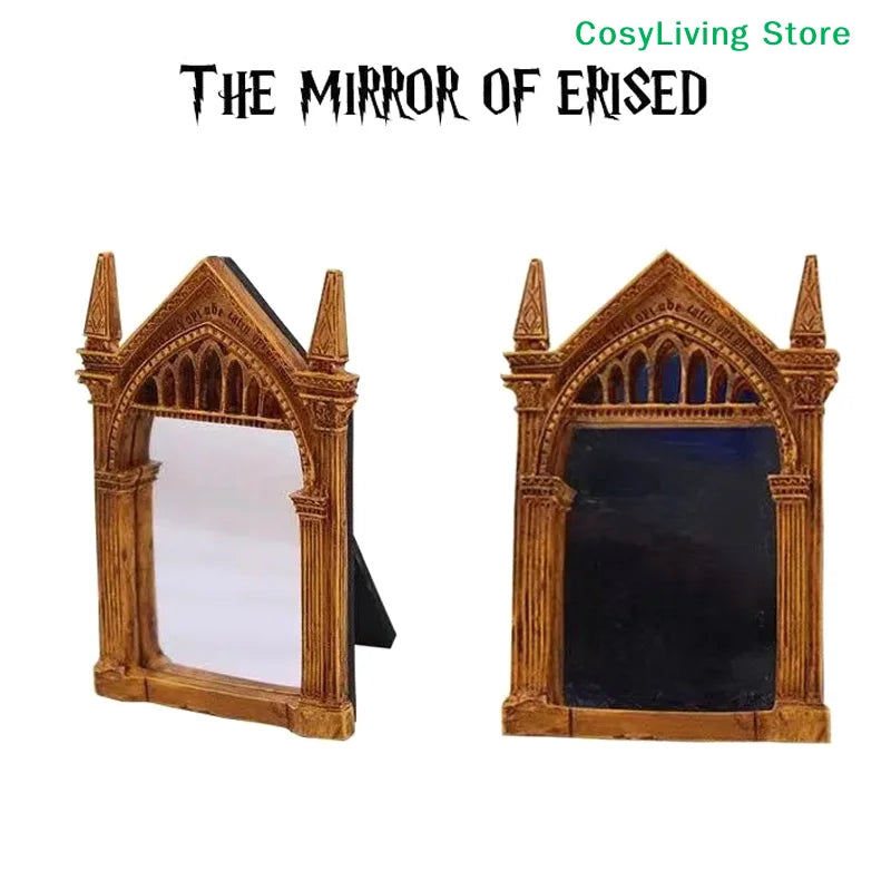 Standing Bookshelf Mirror of Erised Decor Wizarding Witchy Magical Objects Home Decor Fantasy Gift Wizard & Witch Themed Rooms
