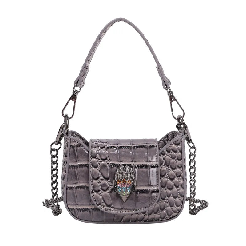Best Superstar Show Original Diaper Bag, Retro Textured Leather, High-End Minimalist Crossbody Handbag For Party