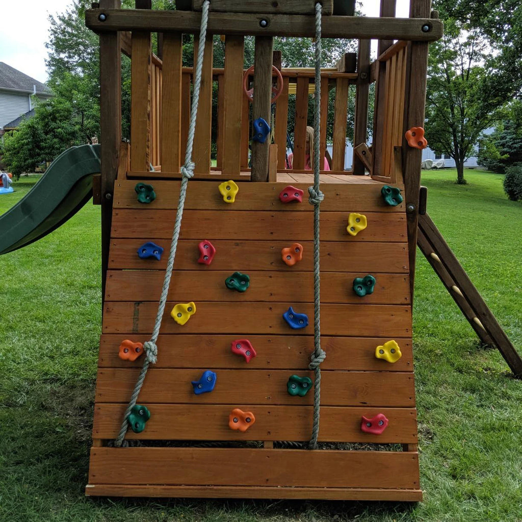 Kids Rock Climbing Games Toys for Children Wall Climbing Stones Child Playground Indoor  Outdoor Rock Wall Climbing Kit
