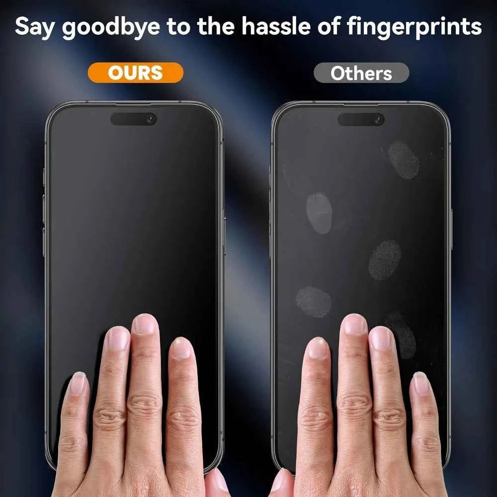 4Pcs Matte Full Screen Protector for iPhone 17 16 15 14 Pro Max 16e 15 14 Plus 13 12 11 Pro XR XS Max 9H Hardness Tempered Glass