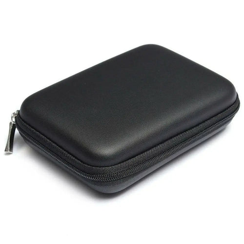 2.5 Hard Disk Case Portable HDD Protection Bag for External 2.5 inch Hard Drive/Earphone/U Disk Hard Disk Drive Case Black