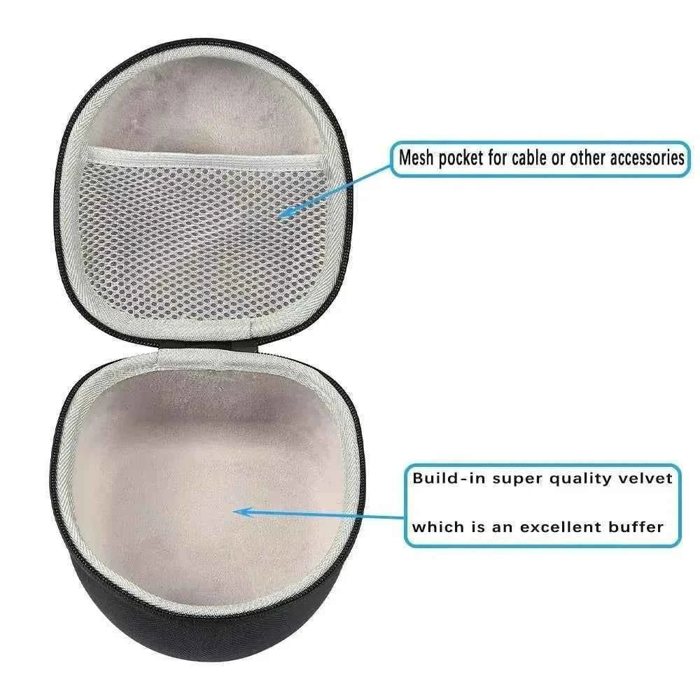 YHKEMA Hard Storage Travel Case for HL Impact Sport Sound Amplification Electronic Shooting Earmuff