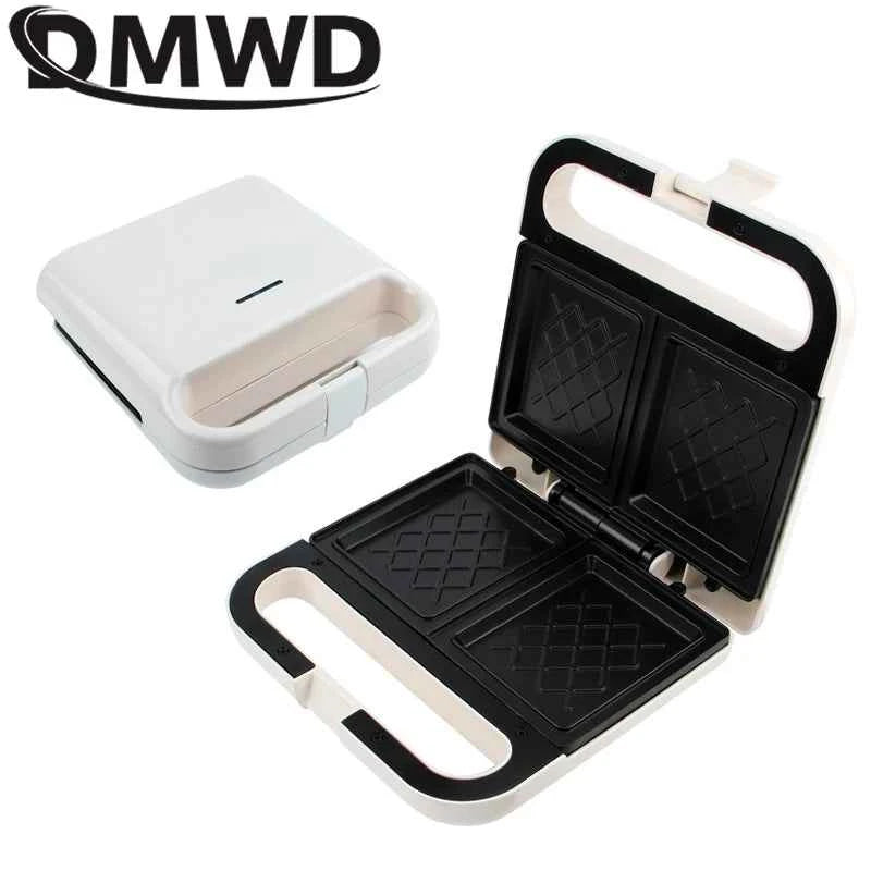 Electric Panini Sandwich Machine Multifunction Baking Pan Light Food Breakfast Maker Waffle Bread Toaster Omelette Steak Grill