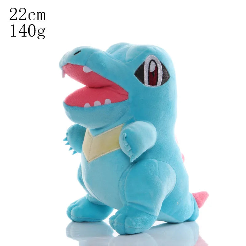 Pikachu Peluche Shiny Charizard XY Stuffed Plush Toy Eevee Garchomp Chikorita Sudowoodo Sprigatito Peluche,Birthday Kids Gifts