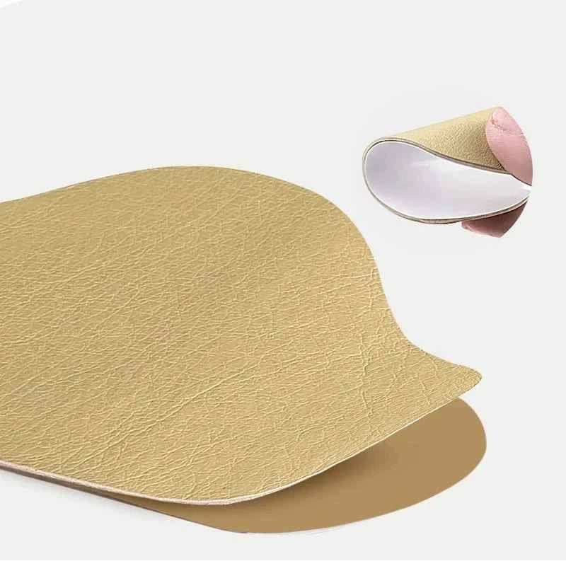 4Pcs Sneaker Heel Repair Pad Adjustable Size Wear-resistant Footbed Invisible Heel Repair Pad Repair Shoe Hole Pad Back Sticker