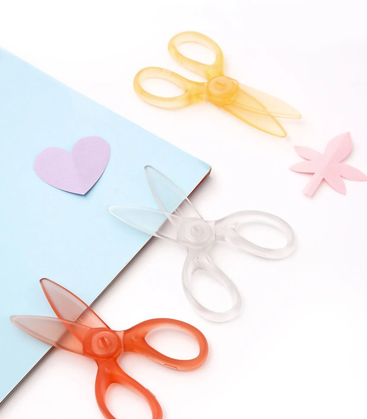 Kids Safety Scissors Children Plastic Craft Scissors for School Art Supplies