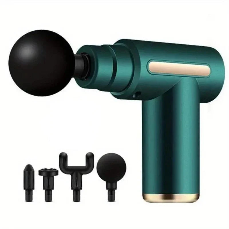Fascia Gun Massager Instrument Portable Electric Vibrating Muscle Relaxation Tool for Sports Recovery Multifunctional