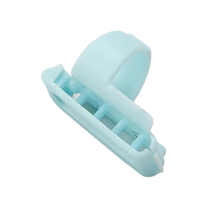 Yarn Guide Finger Holder Set Yarn Guide Separated Yarns Tools Metal Knitting Thimble Crafting Accessories