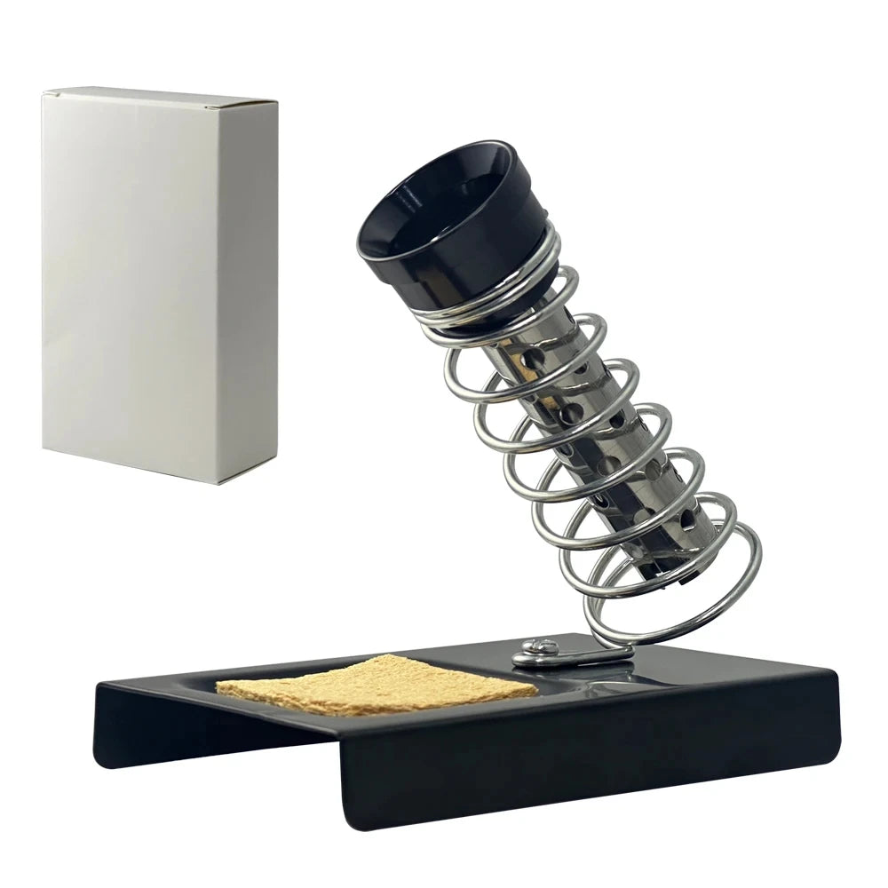 Portable Holder Soldering Tin Stand with Welding Cleaning Sponge Electric Soldering Iron Accessories Soldering Iron Stand
