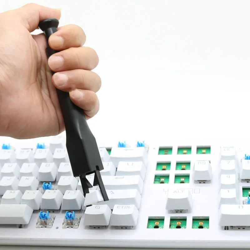Keyboard Key Keycap Puller Remover Switch Extractor Cleaning Tool Keycap Starter Removing Mechanical Gaming Keyboard Dust Clean