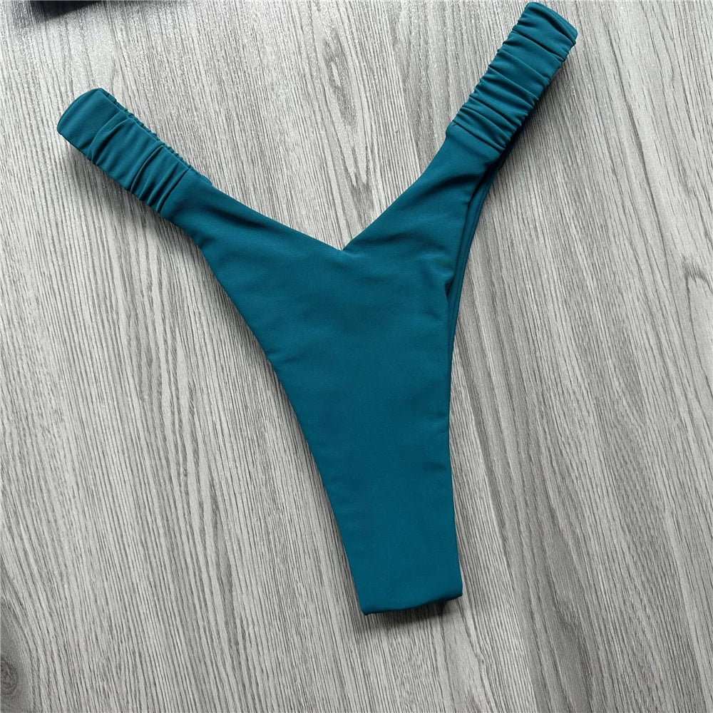 Micro Bikini Push Up Women Swimsuits 2025 Sexy Female Swimwear Brazilian Bikini Set Thong Biquini Swimming Suits Beachwear