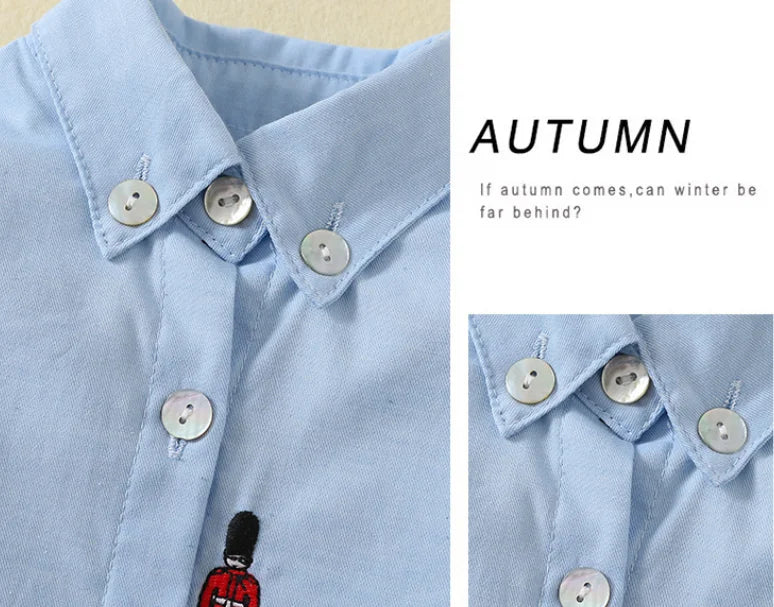 Baby Boys Birthday Party Outfits Children Formal Long Sleeve Shirts and Shorts Two Piece Suits Kids Spanish Clothing Toddler Set