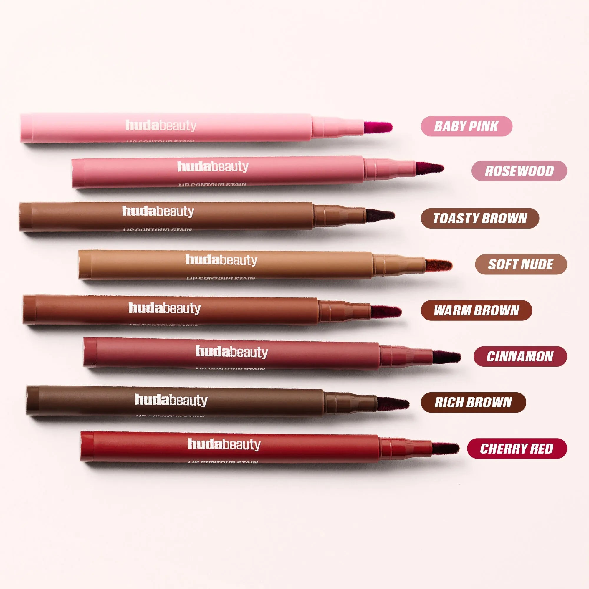 Velvet Brown Lip Liner Pencil Nude Matte Waterproof Non-stick Cup Cherry Red Lip Liner Lip Contour Pen Lipstick Makeup For Woman