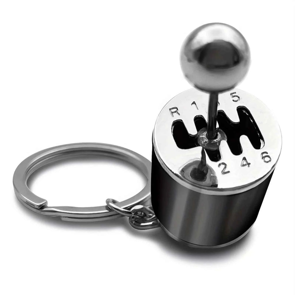 1 piece men's creative car modification shift keychain stress toys desk toy  anti anxiety stress reliever toys