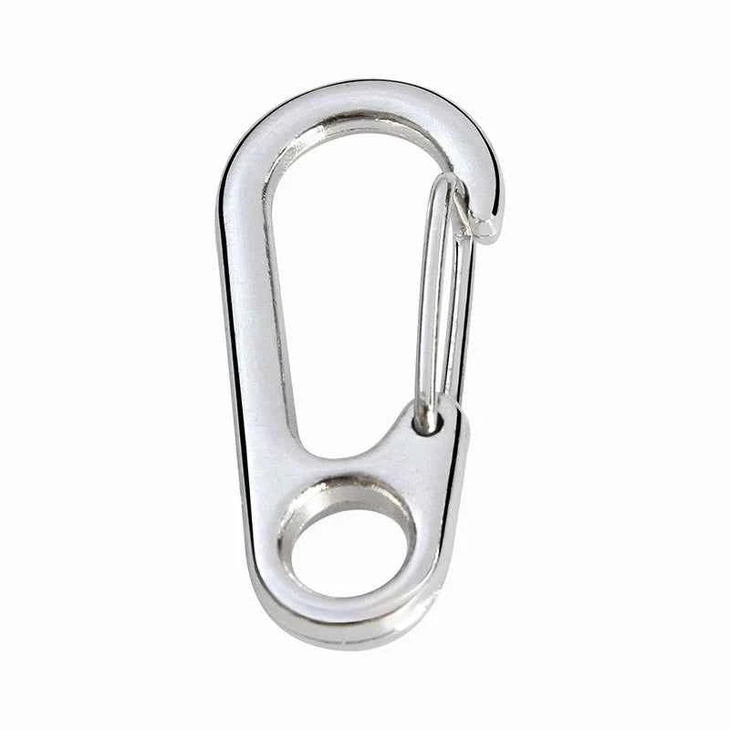 5/10pcs Lobster Clasp Buckle Keychain Carabiners Outdoor Camping Buckles Alloy Spring Snap Hooks Keychains Tool Clips