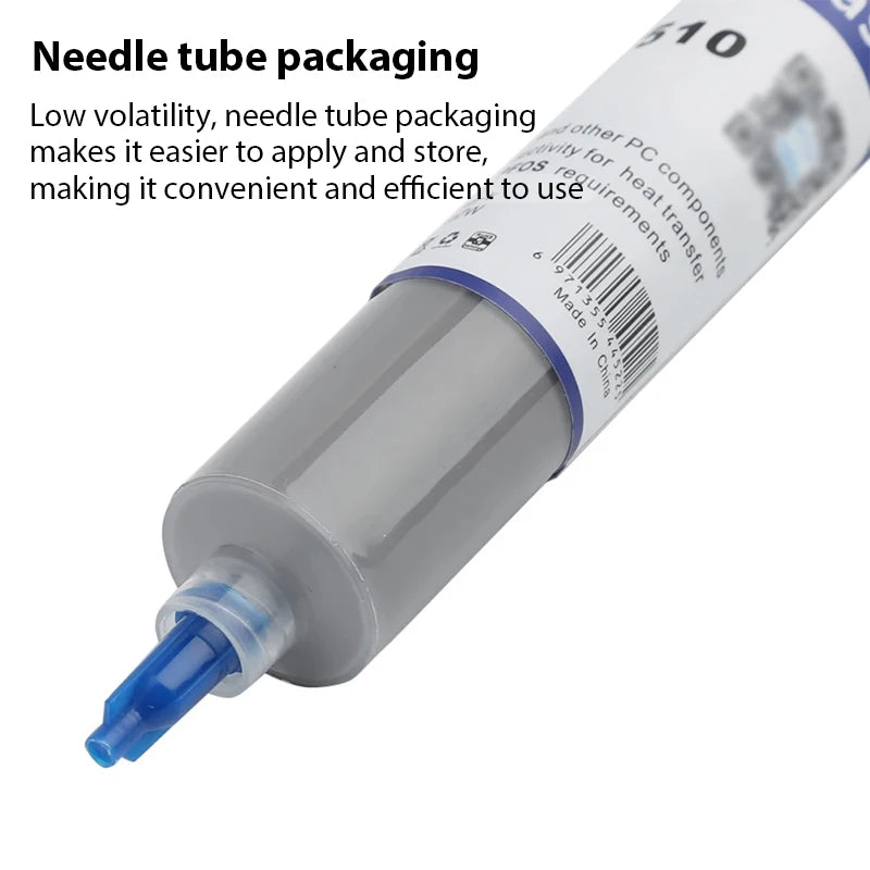 HY510 GPU CPU thermal paste, GPU thermal conductivity composite silicone grease, CPU chipset cooling, CPU gray cooler