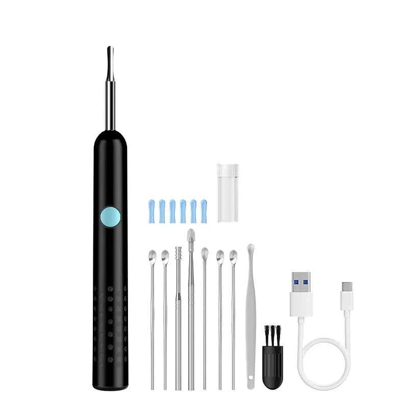 WiFi Visual Ear Scope 4.2mm 1080P Camera with Ear Spoon Base for iOS/Android Ear Cleaning Otoscope Endoscope Camera for Health