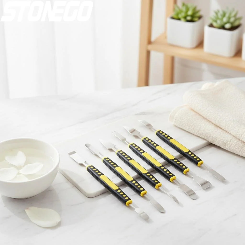 6 in 1 Metal Pry Bar Tool Set for Mobile Phone Tablet Laptop Smart Watch Repair Manual Tool Kit