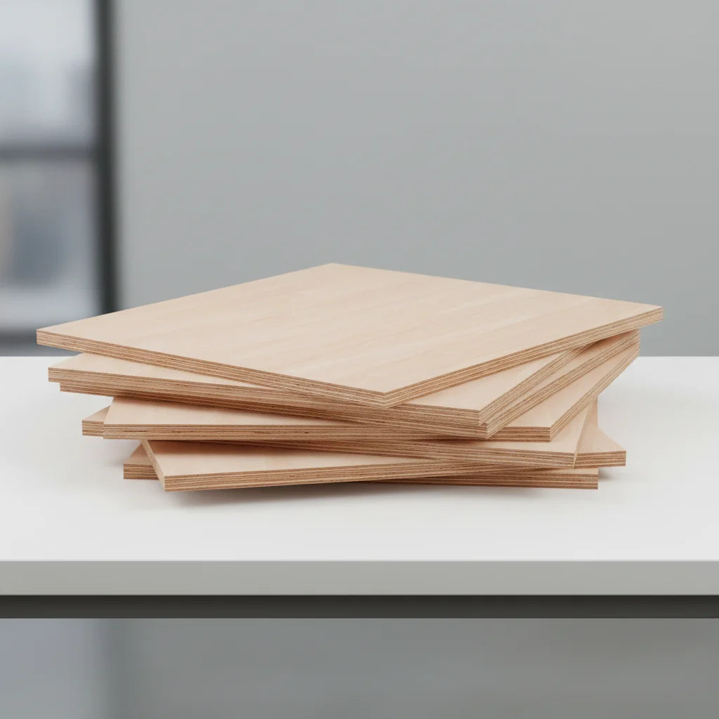 30Pcs Basswood Sheets 3mm Thick, 30x30cm/40x40cm Board for Wood DIY Home Decor, Square Blank Wooden Plywood Panels for Engraving
