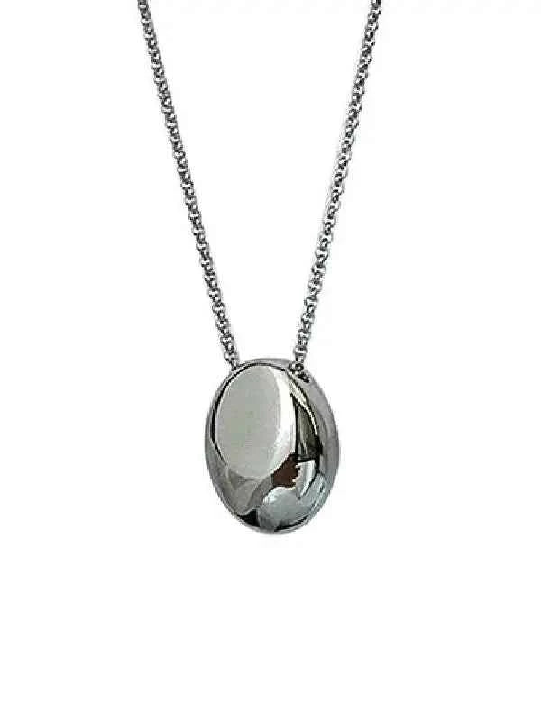 L248 Factory wholesale water drop geometric ins style individual minimalist light luxury sweater chain necklace available for co