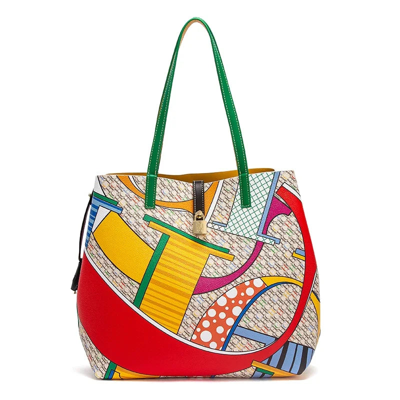 Fashion Underarm Bag Women's Work 2025 Seasons New Leisure Personalized Tote Bag Retro Large Capacity Shoulder Bag