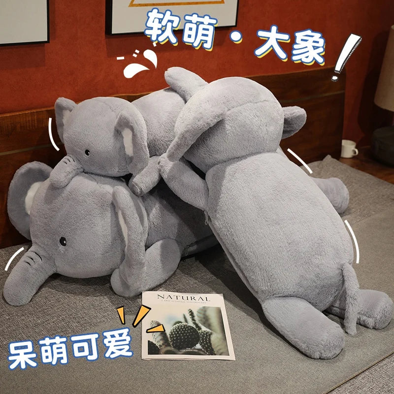 Cartoon Elephant Plush Toys Cute Soft Lovely Stuffed Pillows Dolls For Birthday Festival Gift