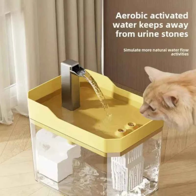 Automatic Cat Water Fountain – Circulating Fresh Water