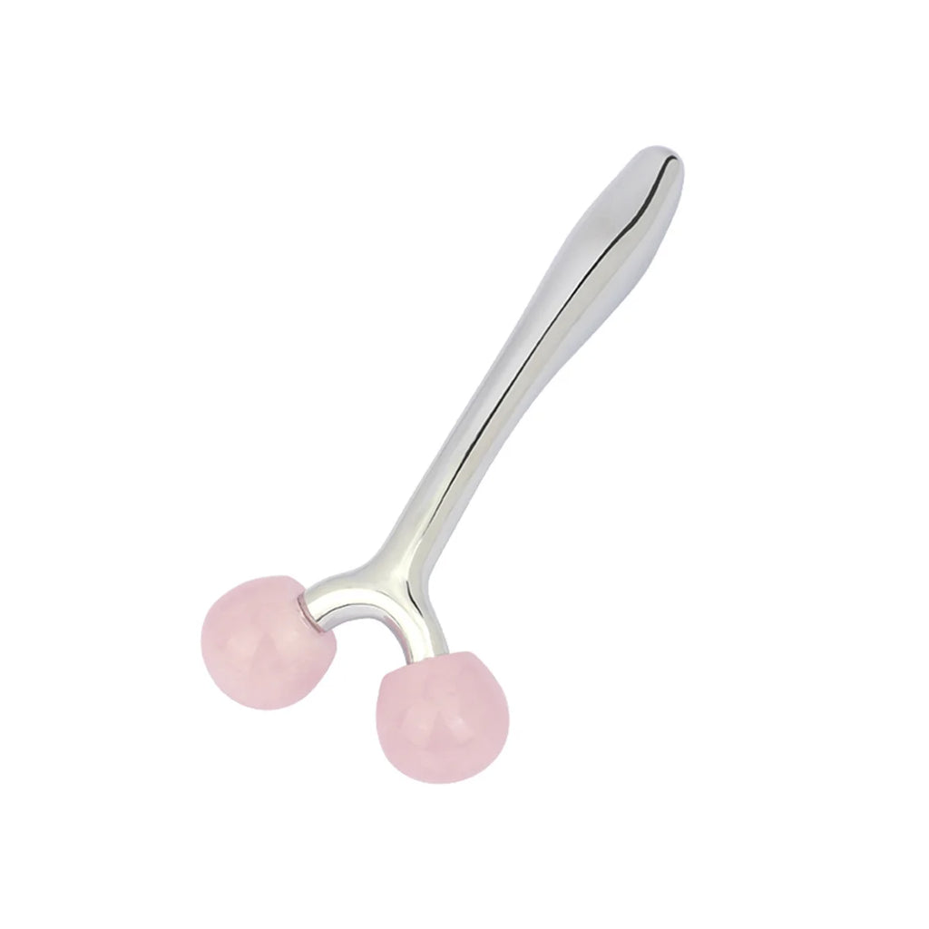 2in1 Manual 3D Face Roller Women Man Face Relax Massager Facial Massager Y Shape  Facial Roller Massager Eye Body Skin Care Tool