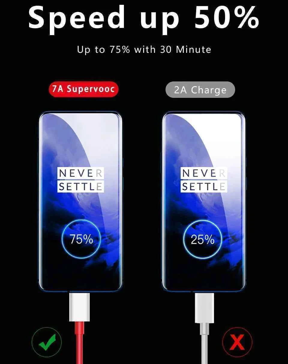 Original Oneplus Cable Supervooc 150w 100w 80w Usb Type C Warp Charge 65w Cables Usbc One Plus 13 13t 12 11 10 Nord 4 N30 SE