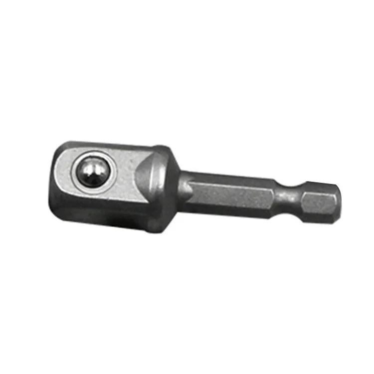 Chrome Vanadium Steel Socket Adapter Set Hex Shank 1/4" 3/8" 1/2" Extension Drill Bits Bar Set Power Tools TF003