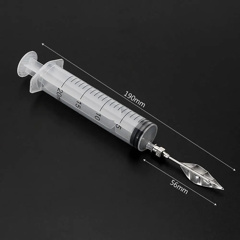 Jelly Cake Jello Gelatin Tools 3D Jelly Flower Art Tools Cake Decorating Tools 10 pcs Pudding Nozzle +1 Syringe Tools