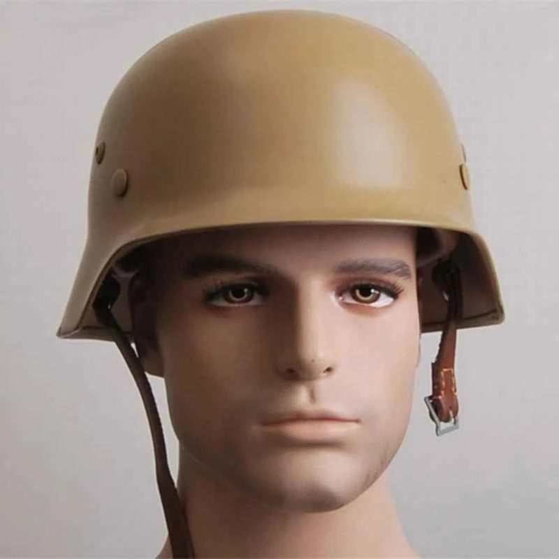 WW2 Helmet German M35 Repro For Collection Steel Tactical Paintball Equipment Airsoft Replica