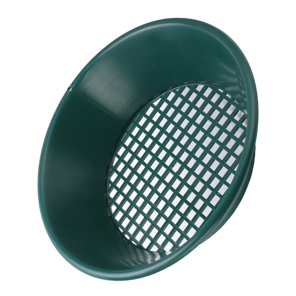 350mm Gold Pan Screen Sifting Tray Manual Gold Washing Tool Accessory for Panning Mining Gold Washing Pan Mine Gold Pan Gold Pan