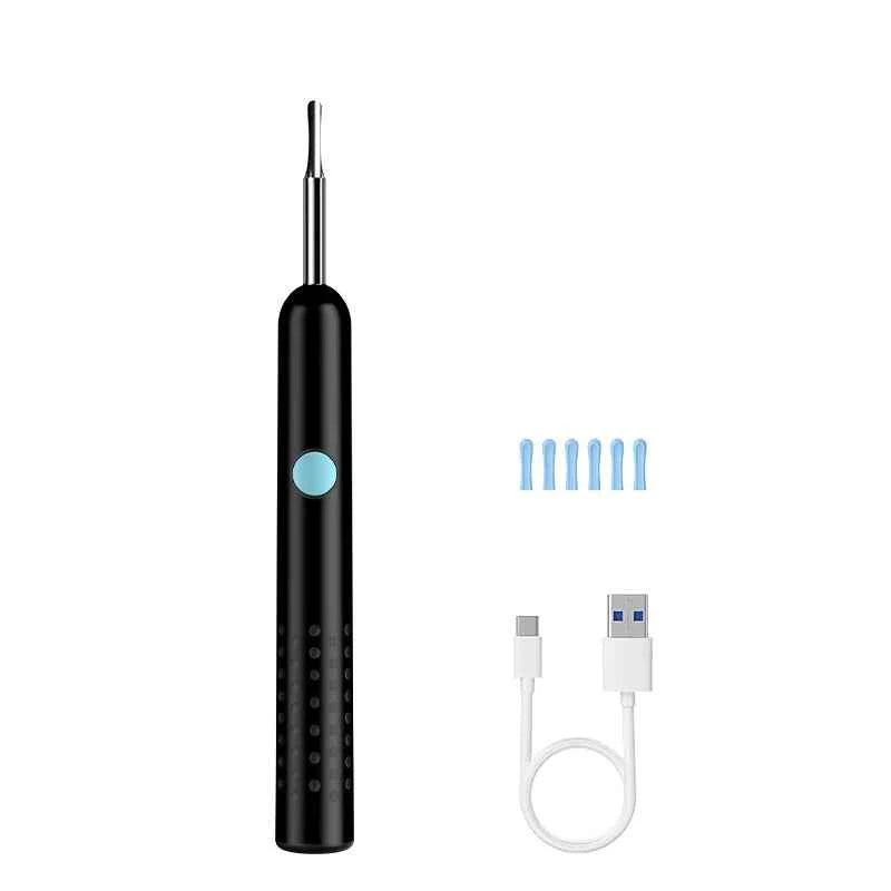 WiFi Visual Ear Scope 4.2mm 1080P Camera with Ear Spoon Base for iOS/Android Ear Cleaning Otoscope Endoscope Camera for Health