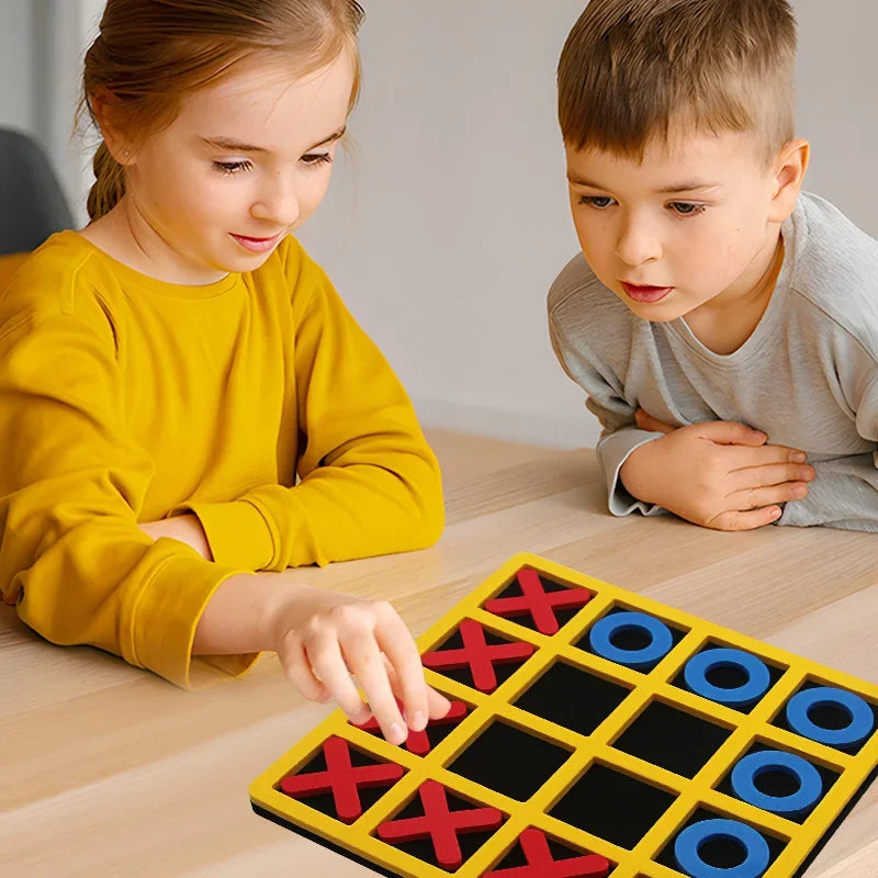 Children's Puzzle Board Game XO Chess Endless Multi functional Double player Battle Parent child Interactive Desktop Game Party