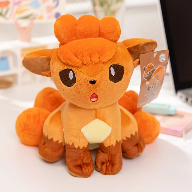 Genuine Pokemon Pikachu Stuffed Doll Cute Cartoon Anime Series Gengar  Eevee Stuffed Doll Kawaii Toys Hobbies Kids Birthday Gift