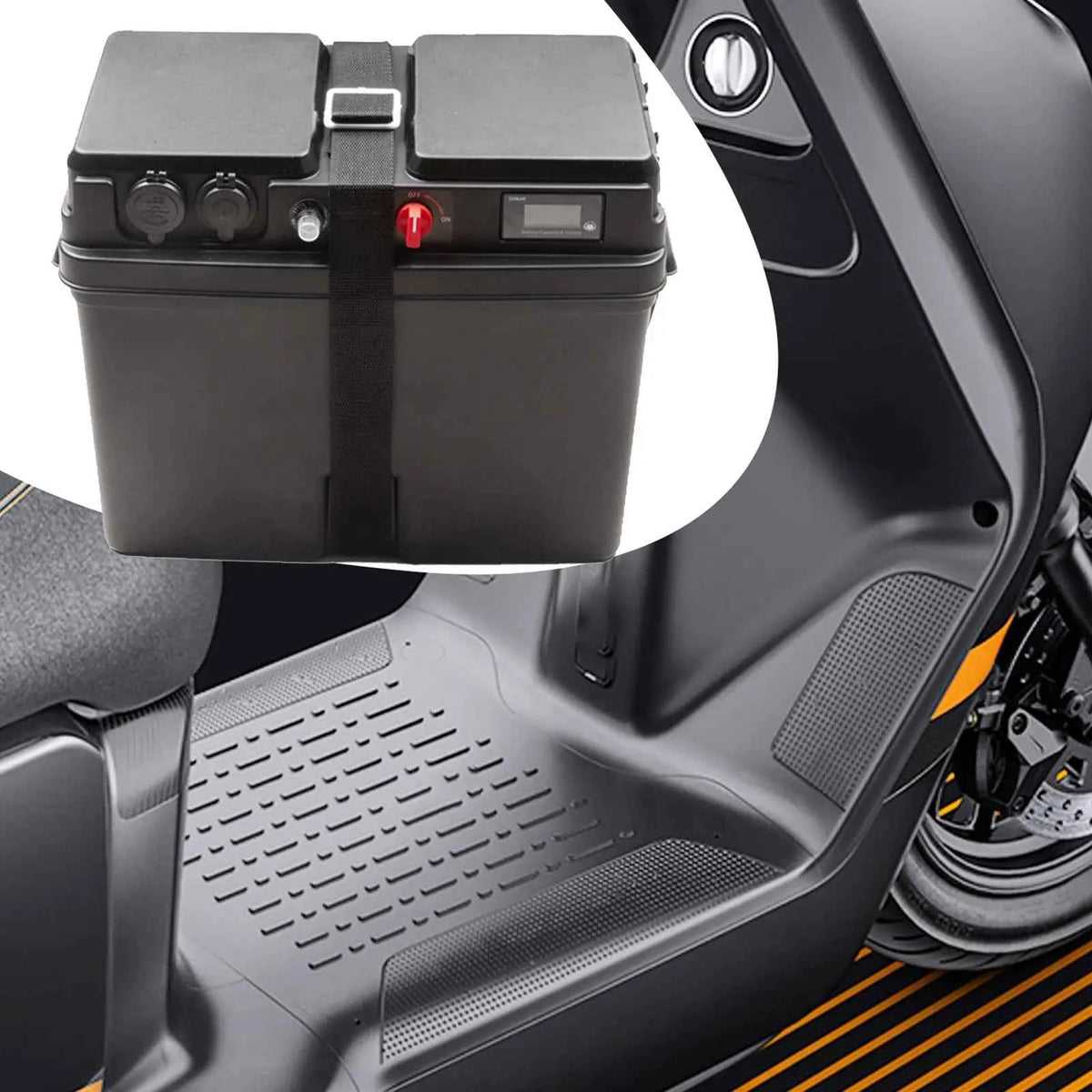 Outdoor RV Battery Box Power Center for Boats & Cars