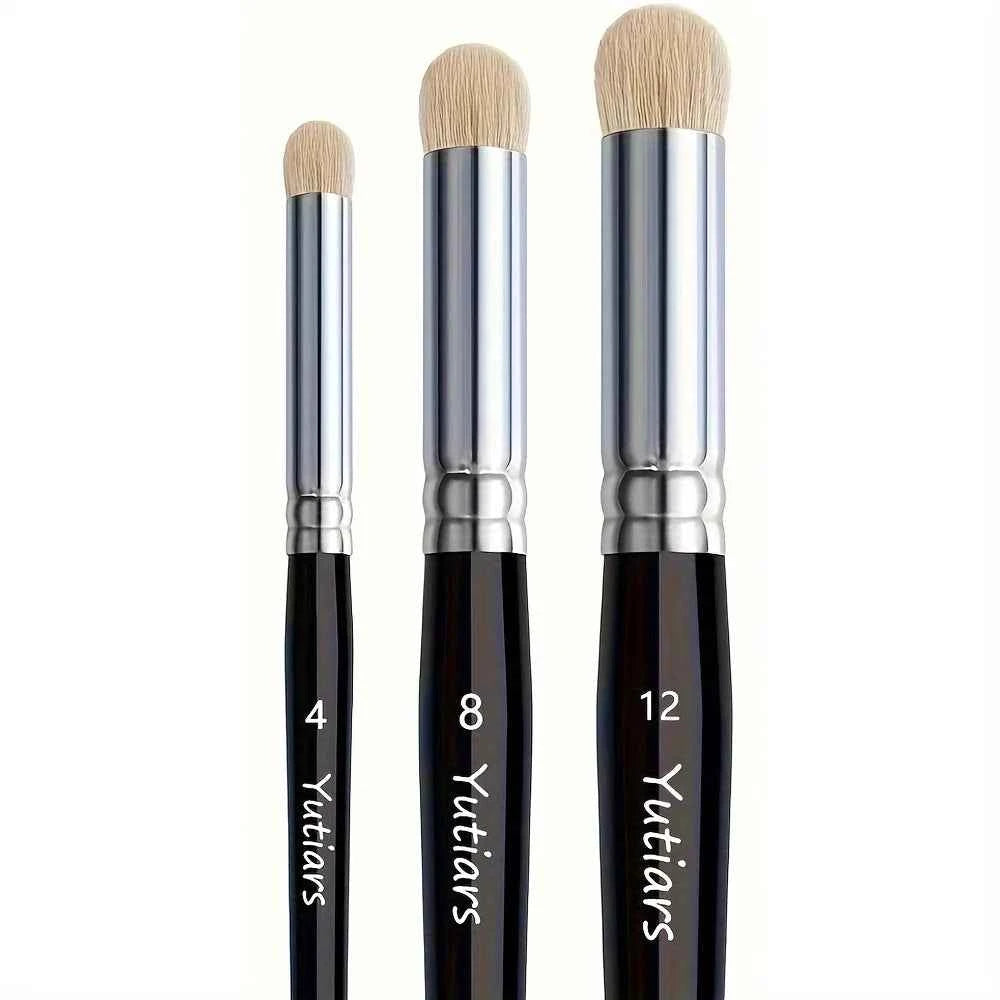 Paint Brush Set, Fine Detail Wood Handle Brushes for Miniature Art Painting, Acrylic, Watercolor - Micro Detailing & Drybrush