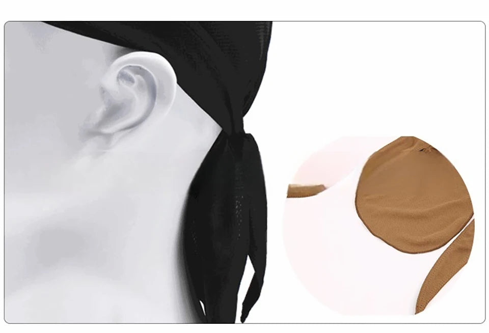 Cycling Headscarf Spring Summer Men Women Breathable Hiking Scarf Outdoor Tourism Pirate Hat Sports Sun Protection Headscarf
