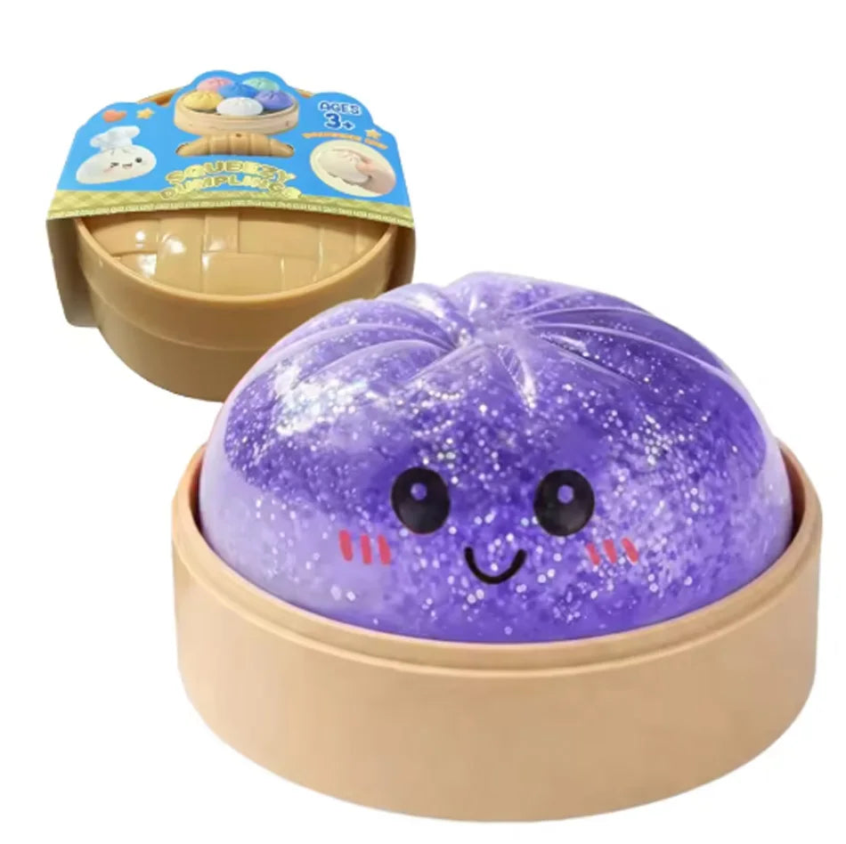 Dumpling Squishy Mysteries Dumplings Stress Relief Fidget Toys Home Office Desk Accessories Party Gift Mystery Dumpling Squishy