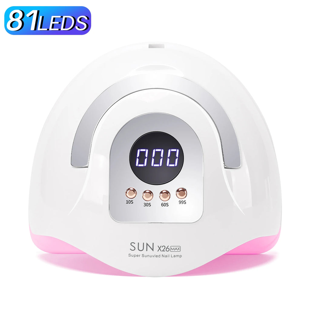 380W UV LED Nail Drying Lamp Professional UV Nail Lamp for Fast Curing Gel 84LEDS Gel Polish Drying Lamp With Lntelligent Sensor