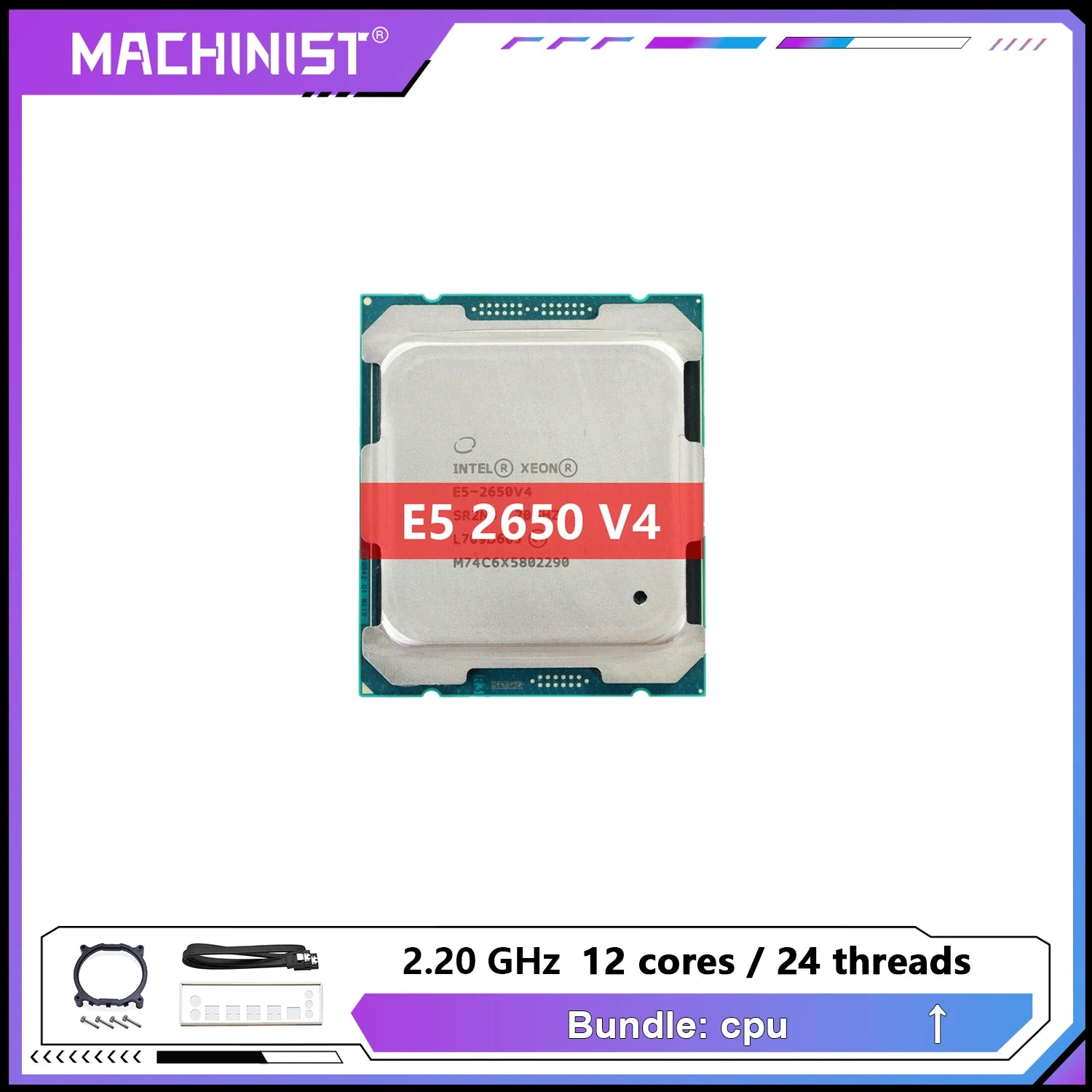 MACHINIST X99 RS9 Motherboard Optional Xeon E5 2650 V4 CPU LGA 2011-3 Kit And 16GB ECC DDR4 RAM Set NVME/SATA M.2 USB 3.0