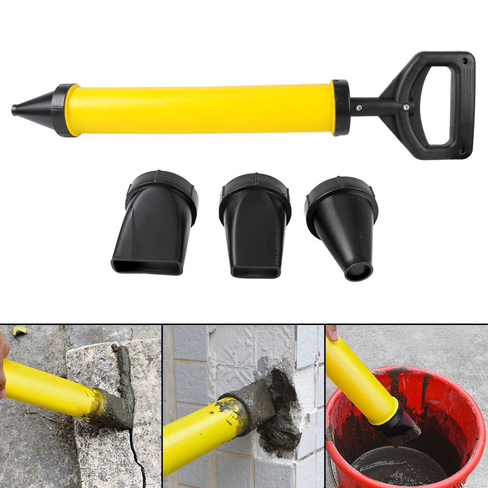 Grout Filling Tools With 4 Nozzles Applicator Hand Tools Caulking Gun Grouting Mortar Sprayer Cement Lime Pump