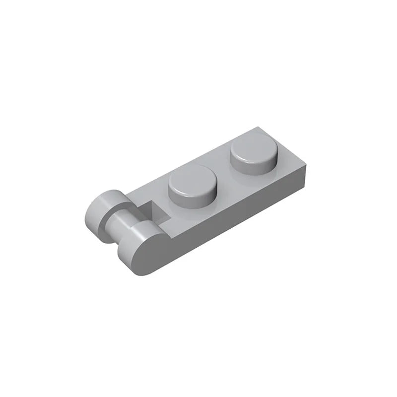 MOC 10PCS 60478 Modified 1x2 With Bar Handle Building Blocks Kit Plate Bricks Particle Puzzle DIY Toy Children Birthday Kid Gift