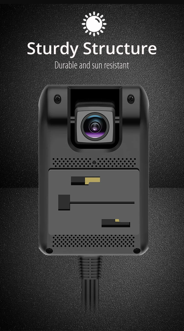 Jimi JC400P 4G Car Camera With Live Stream1080P Dual Cameras GPS Tracking Wifi Hotspot Multiple Alarms DVR Dash Cam Free APP Web