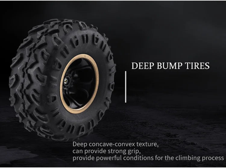 Oike RC Car Remote Control Climbing Vehicle Outdoor All Terrain 4X4 Off-road Trucks Rock Climber 4WD Buggy Racing Drift Cars Toy