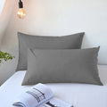 2pcs Brushed Pillowcase Soft Breathable Pillowcase Premium Quality Pillow Covers For Bedroom Sofa Home Decor