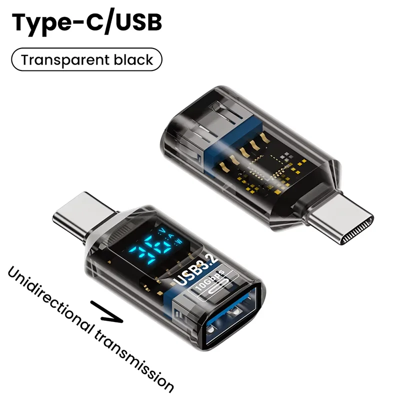 USB 3.2 Digital Display Adapter 10Gbps USB Male TO USB Female Converter Fast Charging Data Transafer USB C Adapter For PC Laptop - Value Vault Club