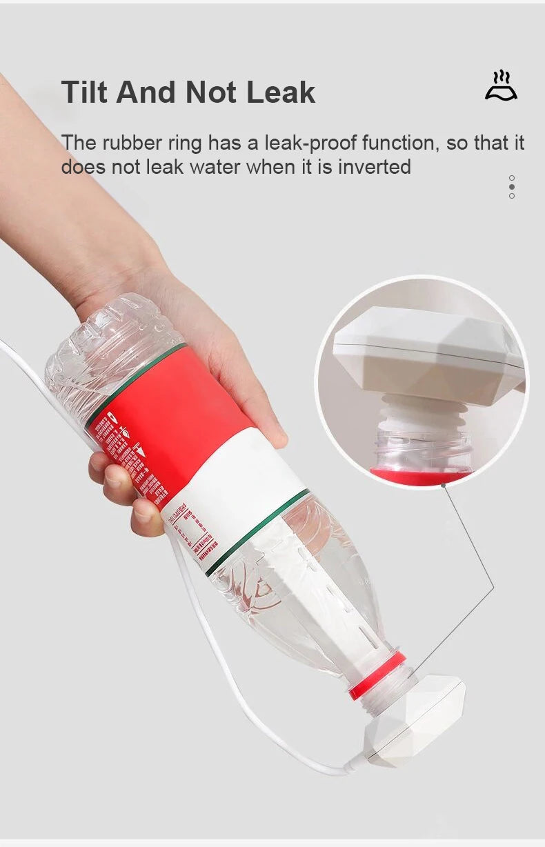 Humidifiers Ultrasound USB Mini Home Air Diffuser Car Purifier Aroma Anion Mist Maker With Romantic LED Lamp Portable Humidifier